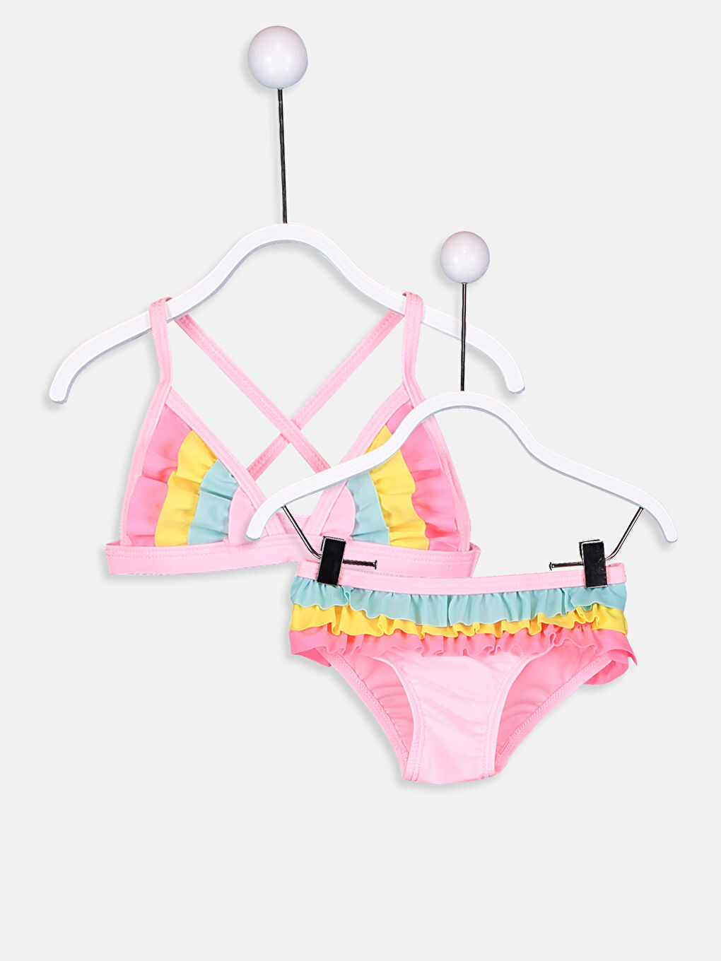 LCW baby Baby Girl CORAL Bikini Set -9S5966Z1-JXT