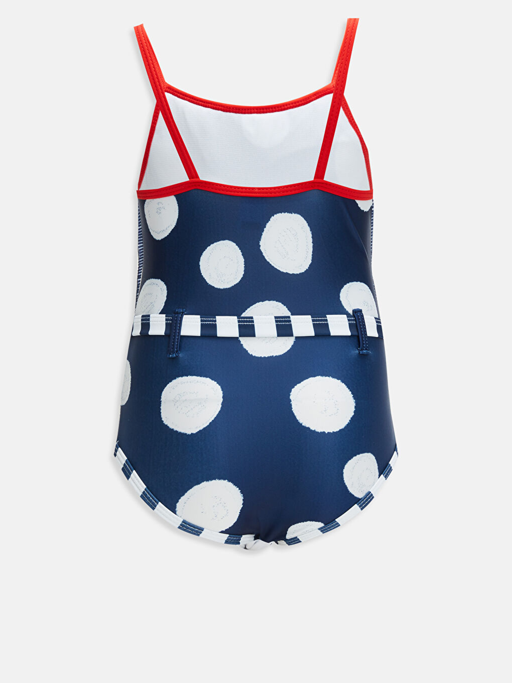Printed Baby Girl Swimsuit With Flexible Fabric-1