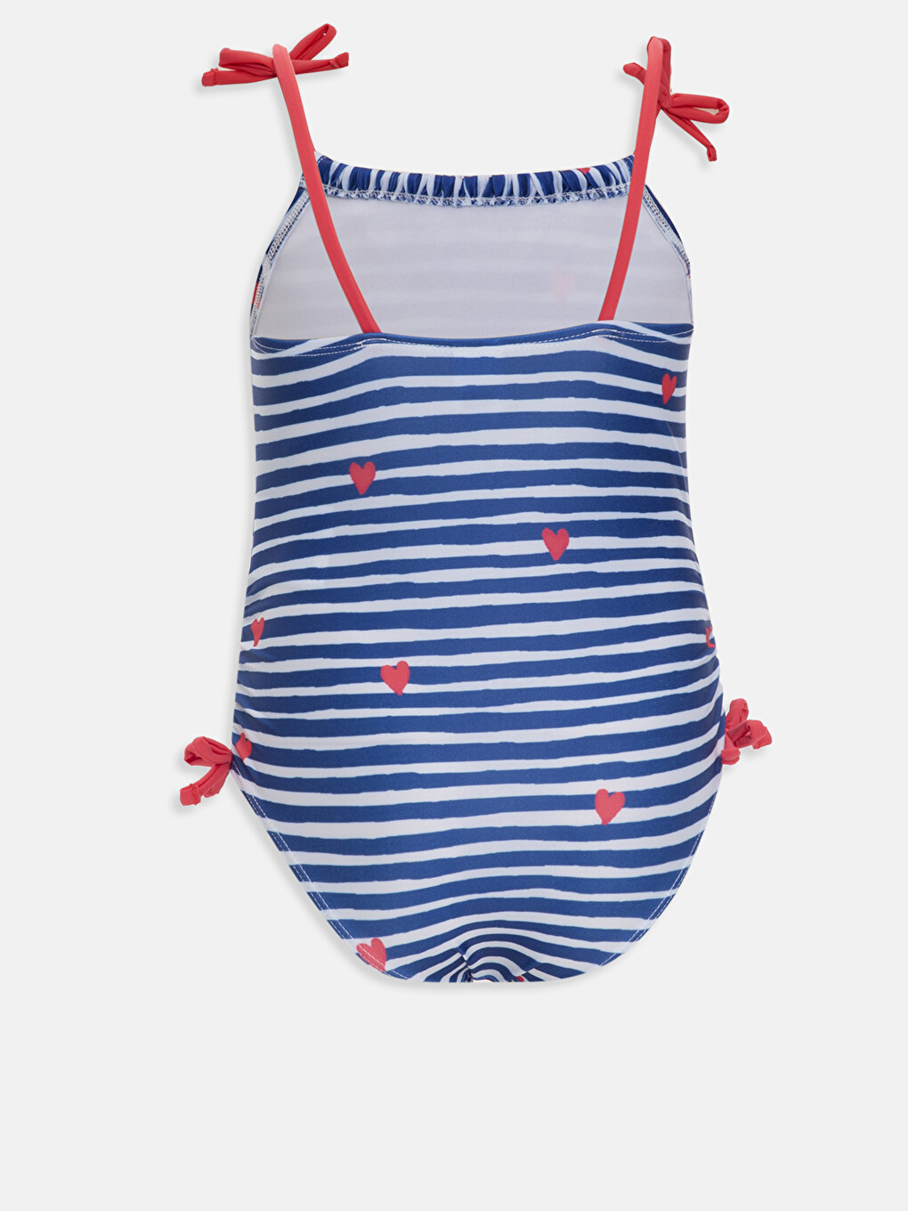 Printed Baby Girl Swimsuit With Flexible Fabric-2