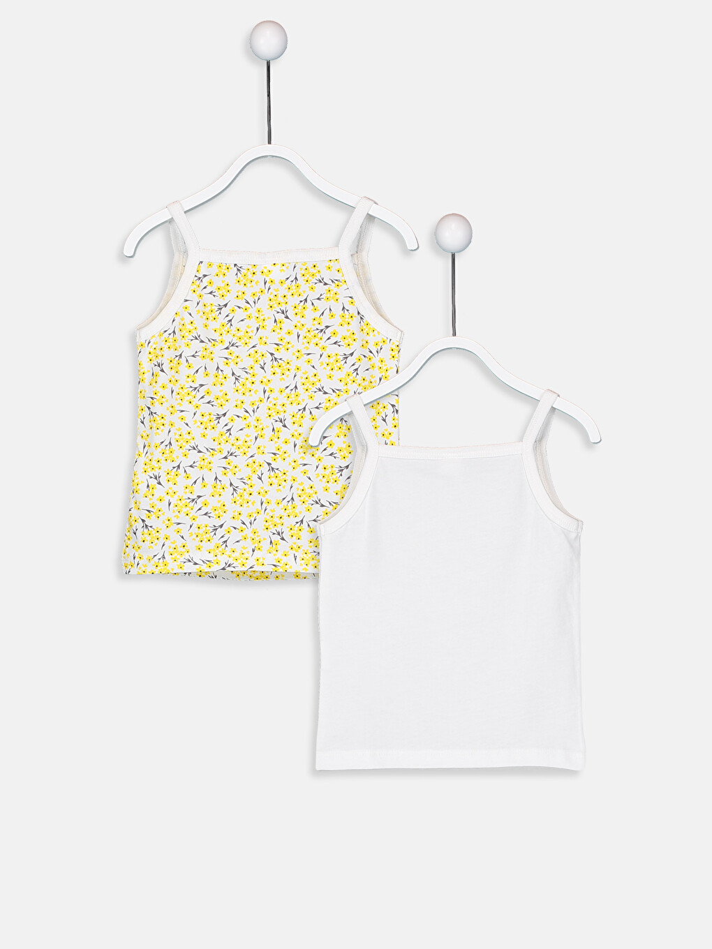 2-pack Baby Girl's Cotton Tank Top-1