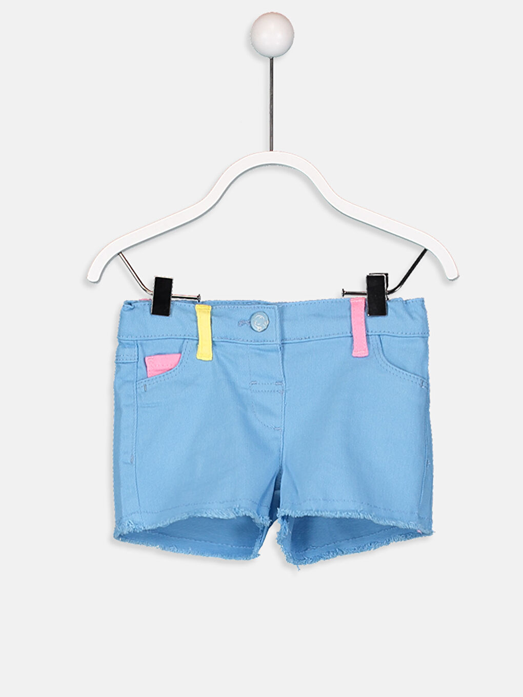 Baby Girl BLUE Shorts -9S6691Z1-FLV