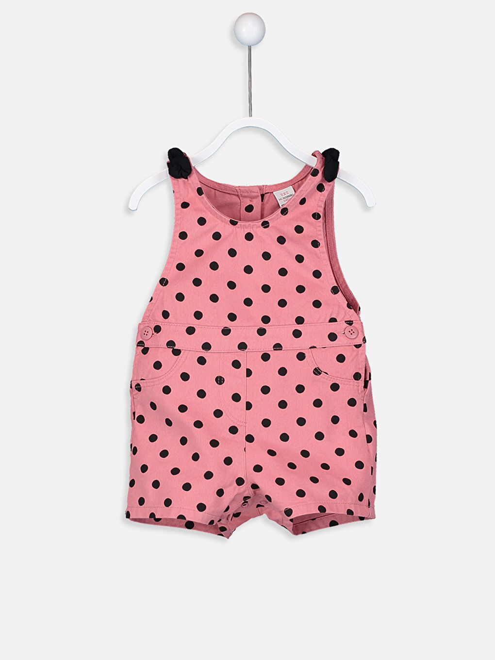 Pembe Baskılı Salopet