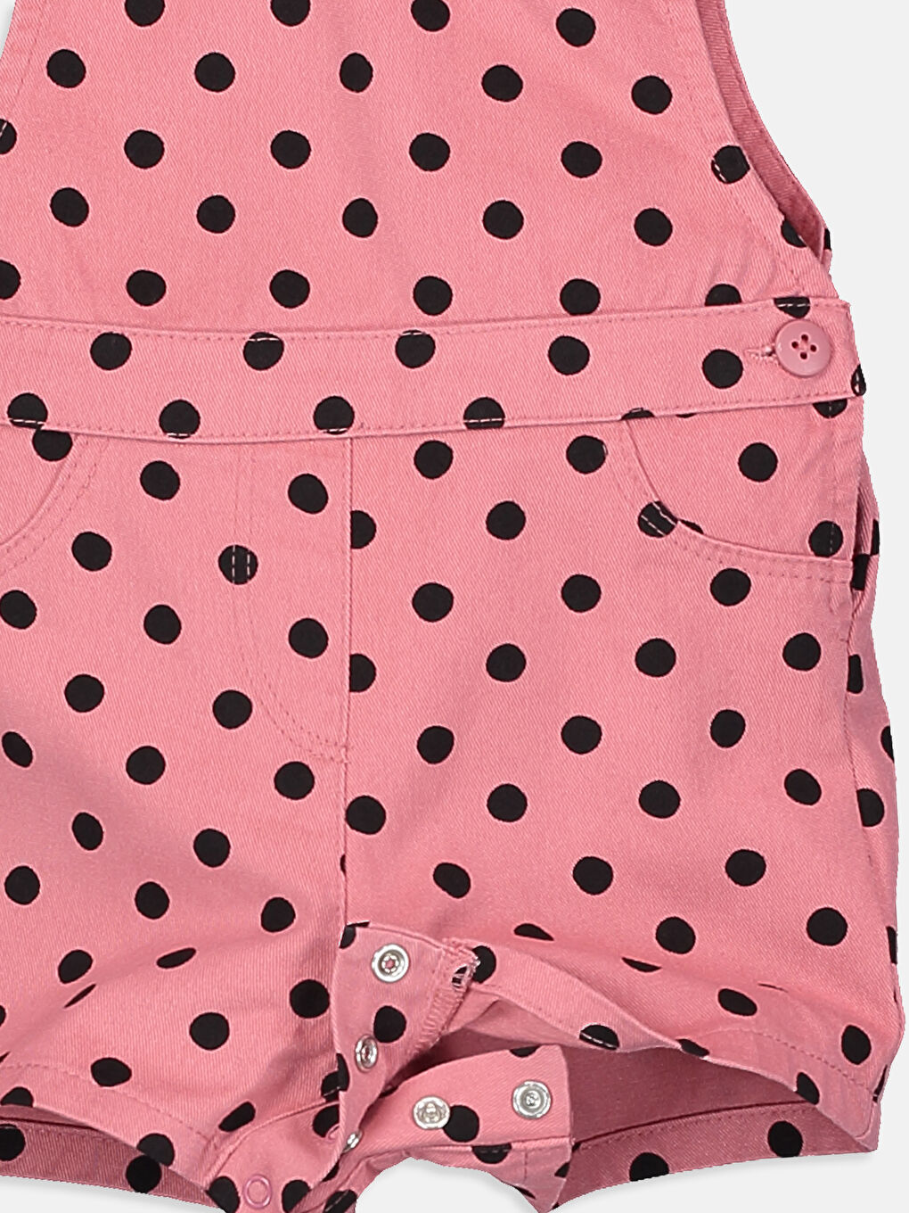 Pembe Baskılı Salopet-2