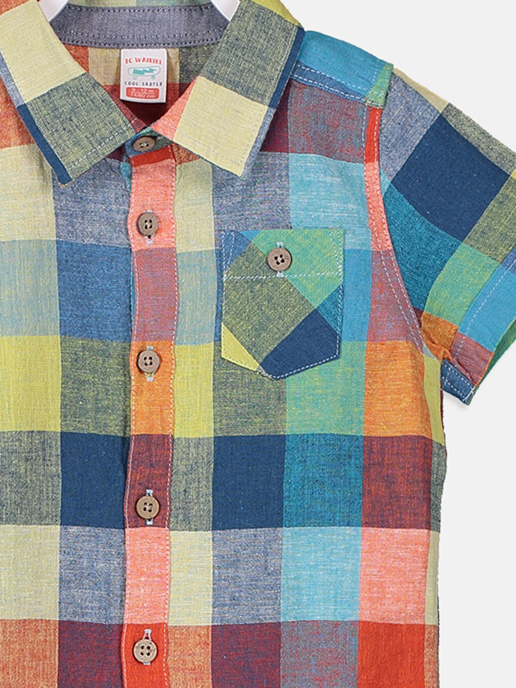 Малыши мальчики Красный Рубашка-2