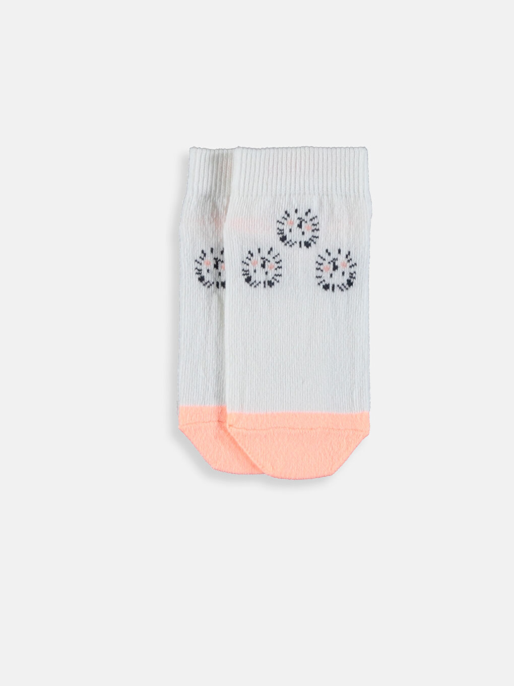 Karışık Renk İpliği Boyalı Patik Çorap-4