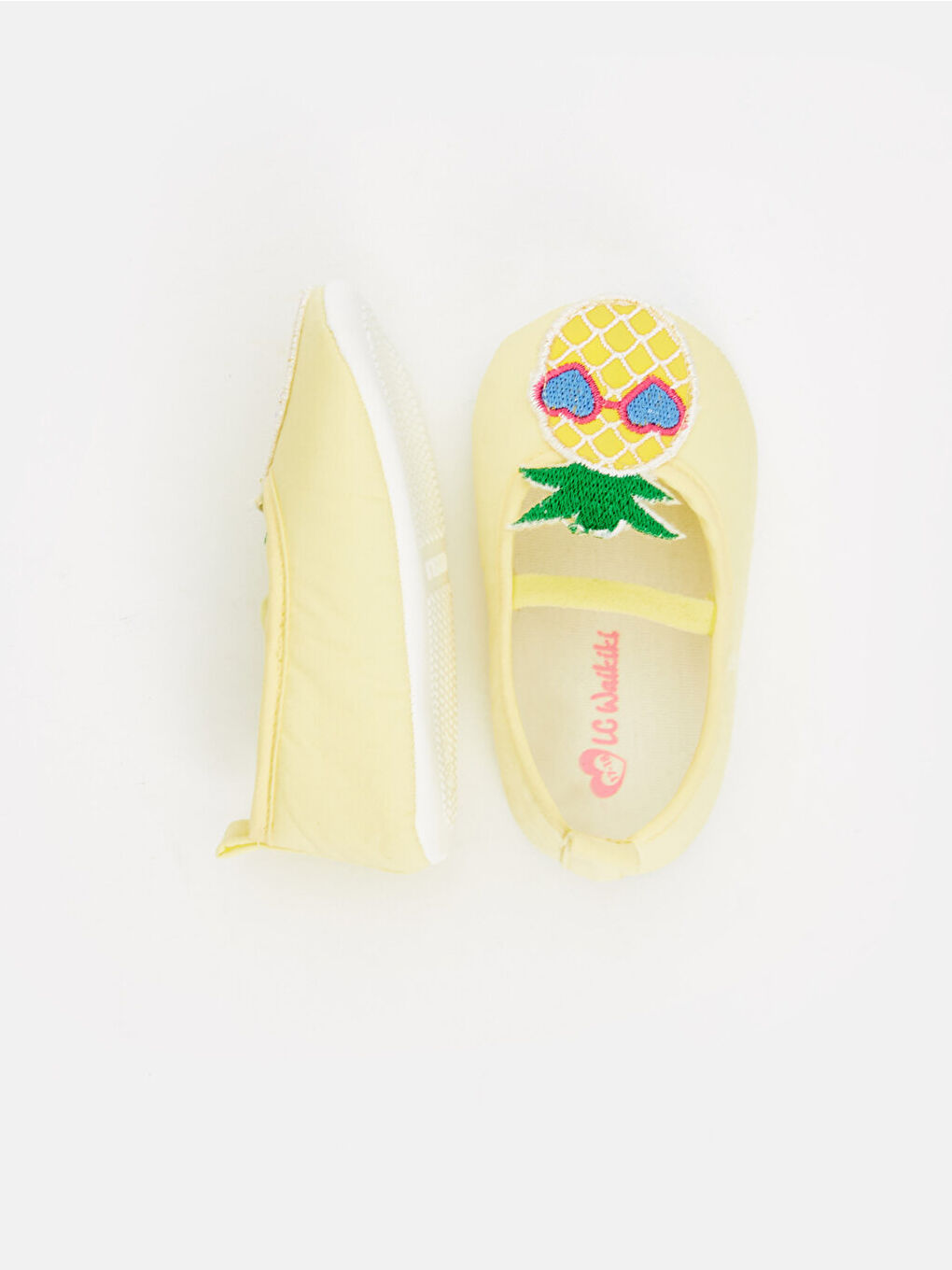 Baby Girl YELLOW Pram Shoes