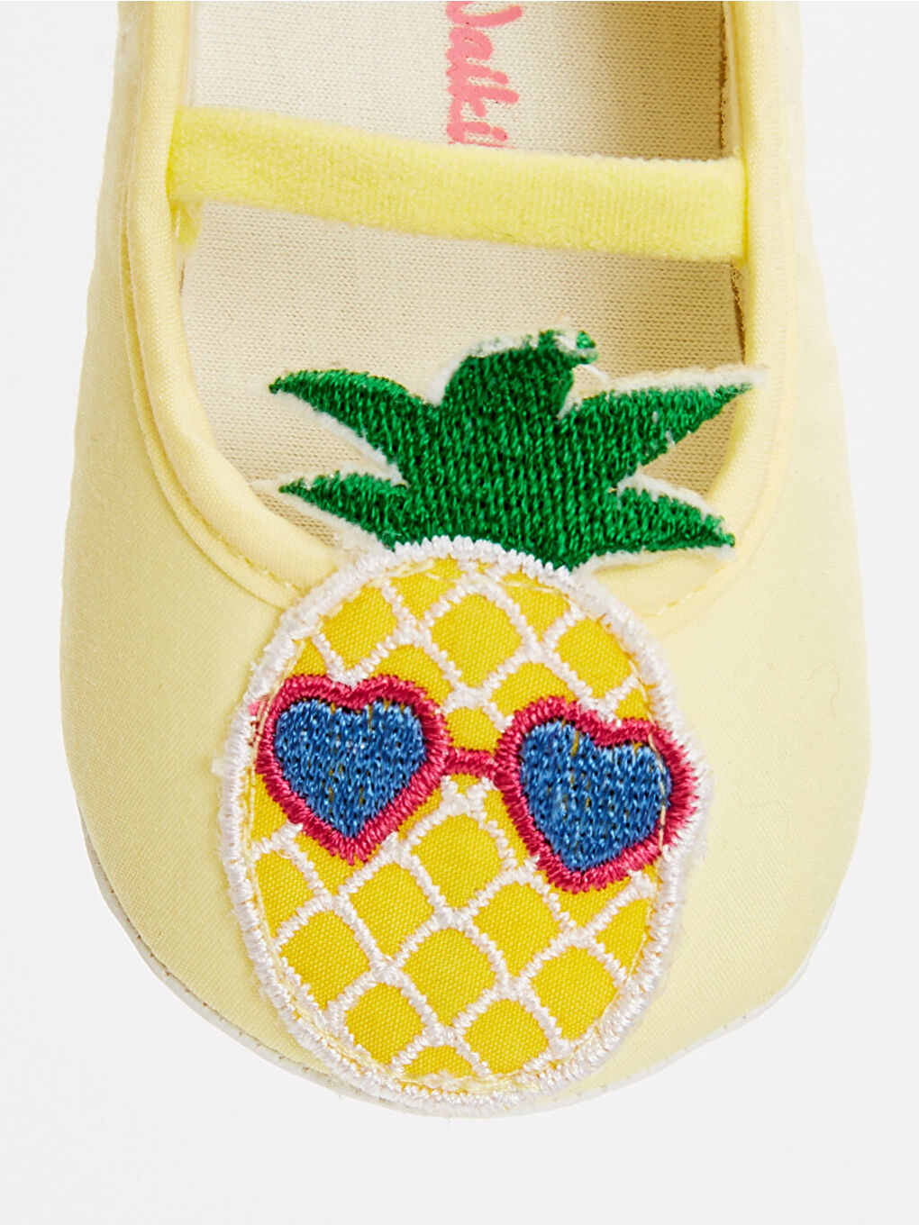 Baby Girl YELLOW Pram Shoes-4
