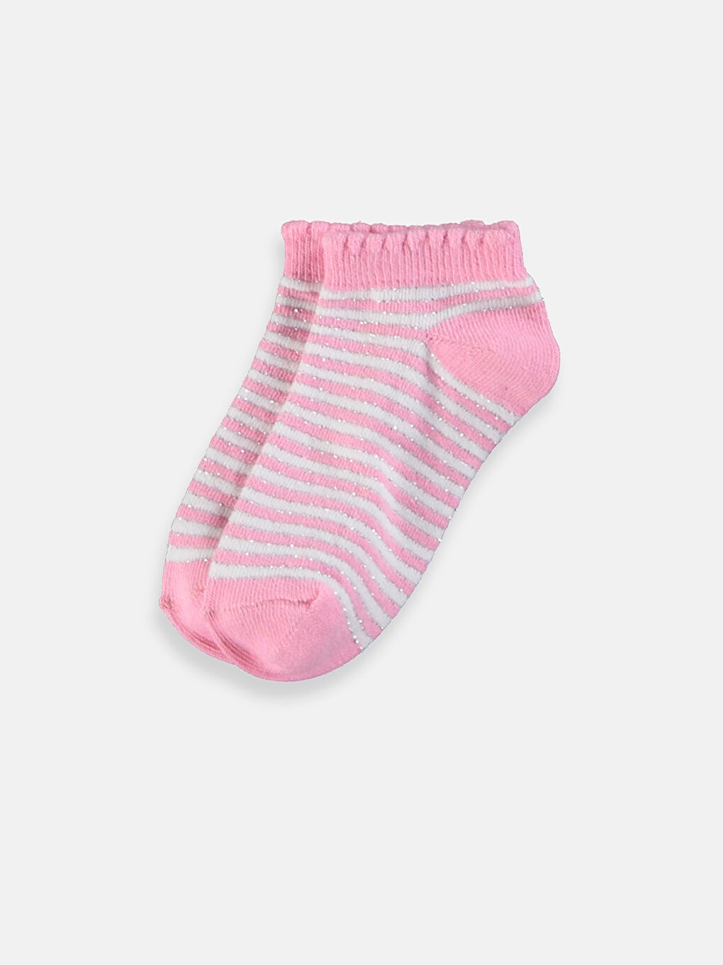 Karışık Renk İpliği Boyalı Patik Çorap-1