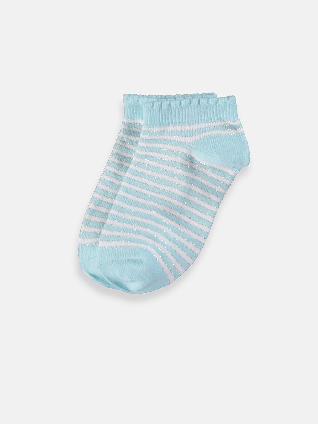 Karışık Renk İpliği Boyalı Patik Çorap-2