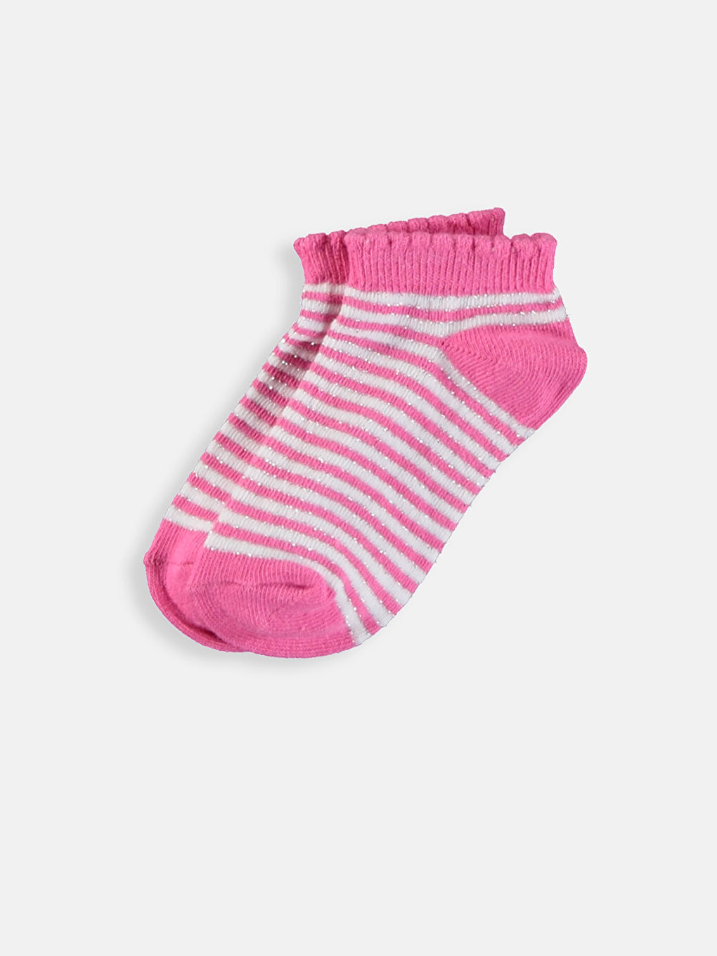 Karışık Renk İpliği Boyalı Patik Çorap-3