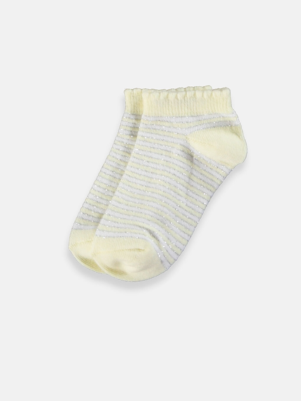 Karışık Renk İpliği Boyalı Patik Çorap-4