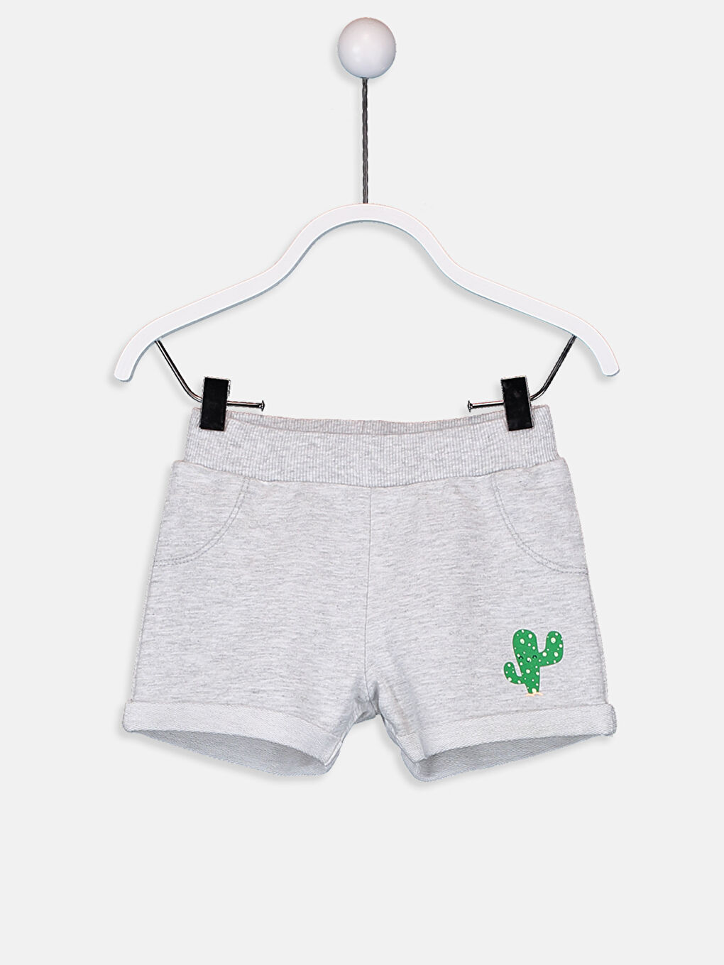 Kar Beyazı Melanj Pantolon-2