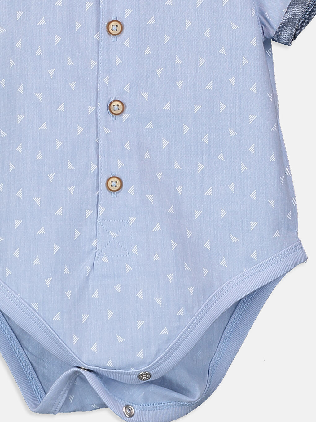 T-shirt BLEU Bébé garçon -2