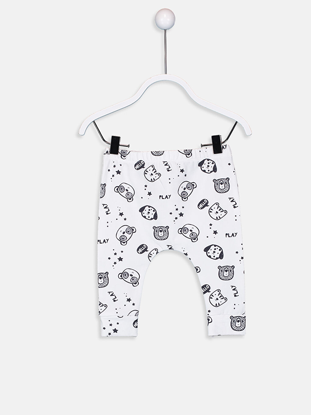 Unisex WHITE Trousers-3