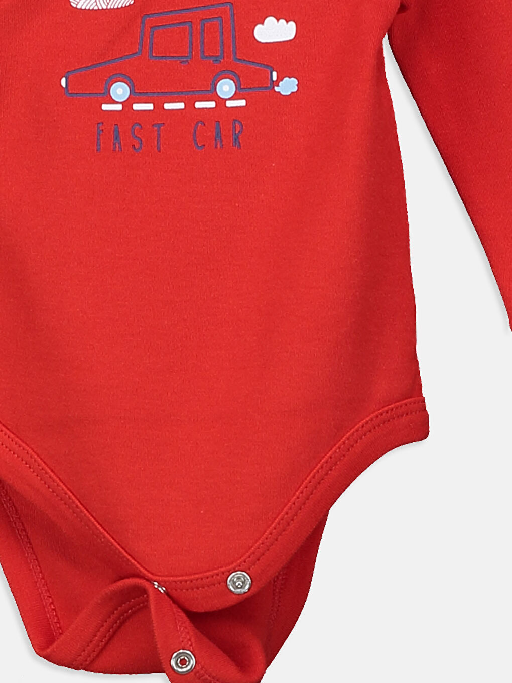Unisex RED Bodysuit-4