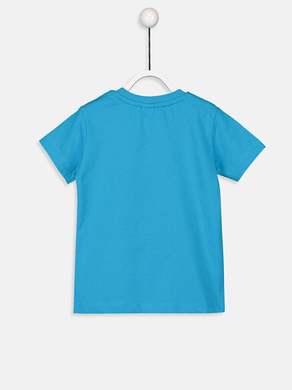 Crew Neck Short Sleeve Baby Boys' T-Shirt-1