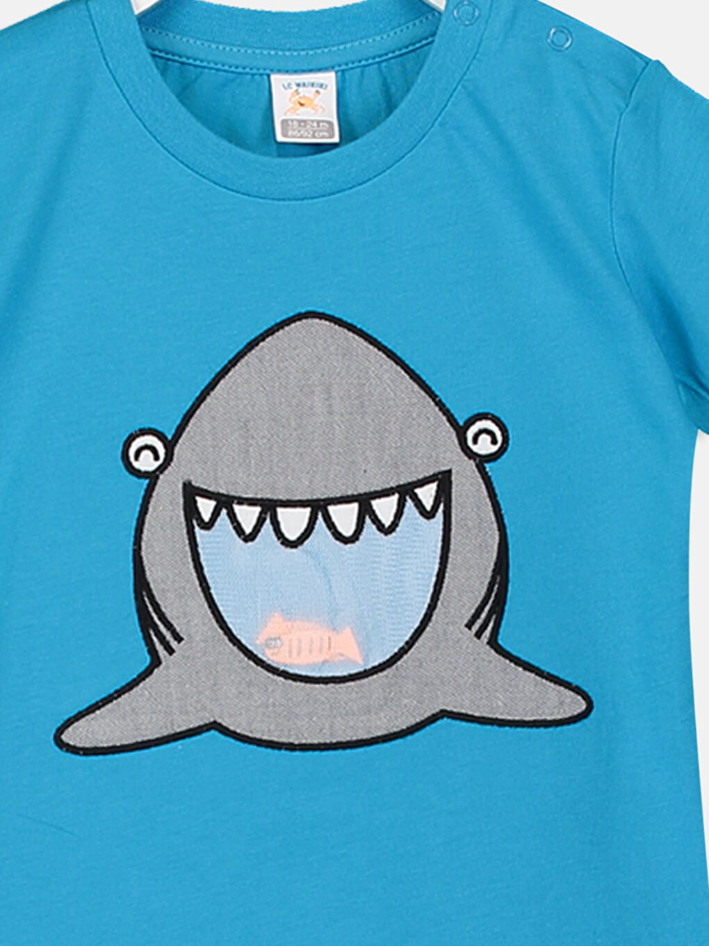 Crew Neck Short Sleeve Baby Boys' T-Shirt-2