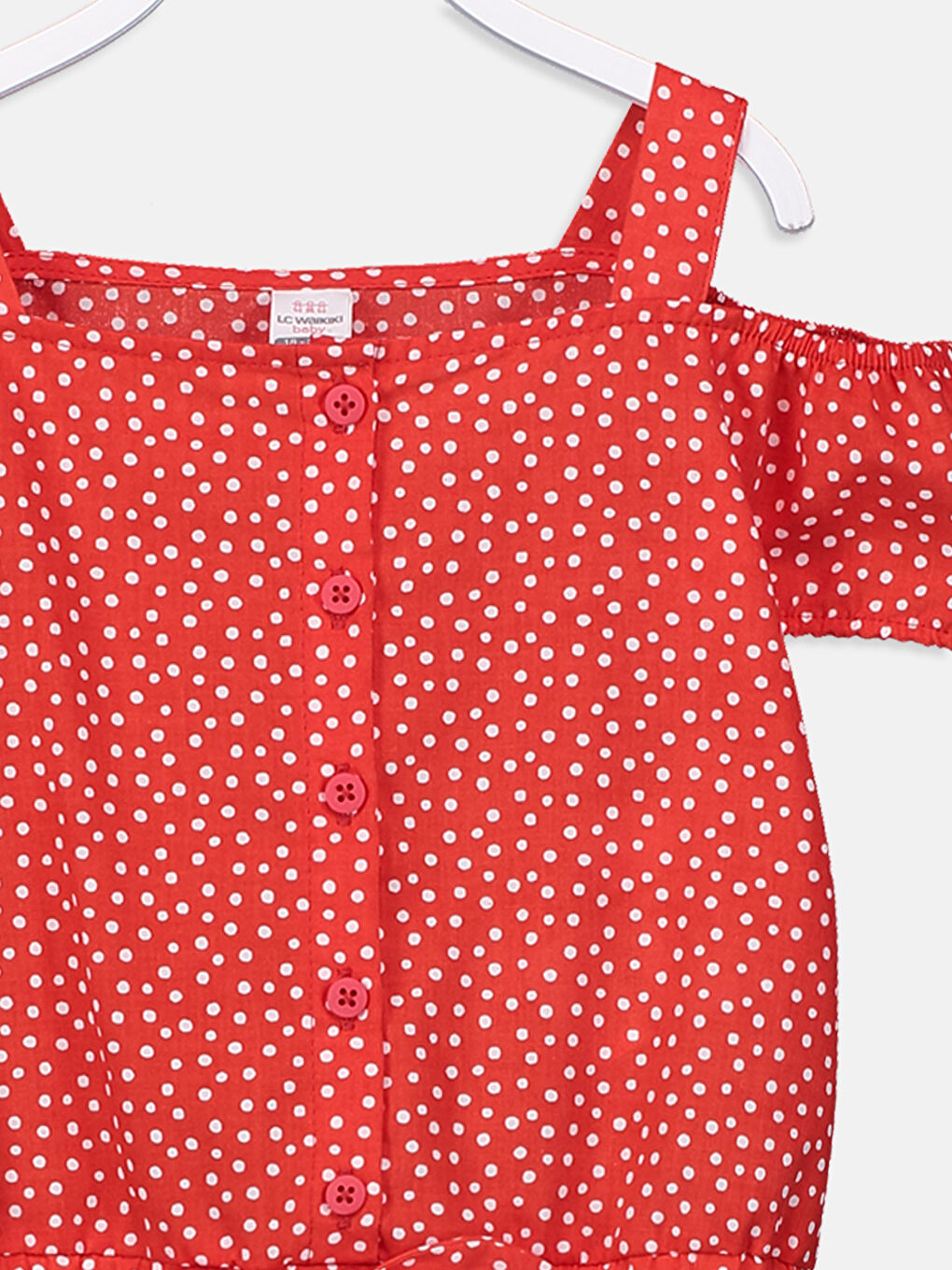 Chemise ROUGE Bébé Fille-2