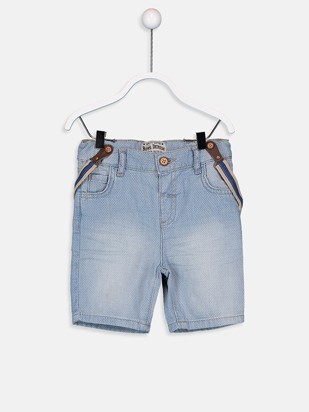 Short en jean INDIGO Unisexe