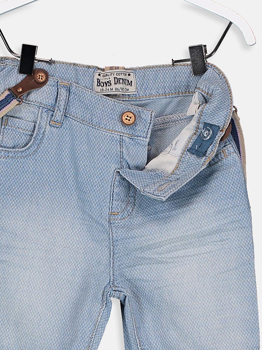 Short en jean INDIGO Unisexe-2