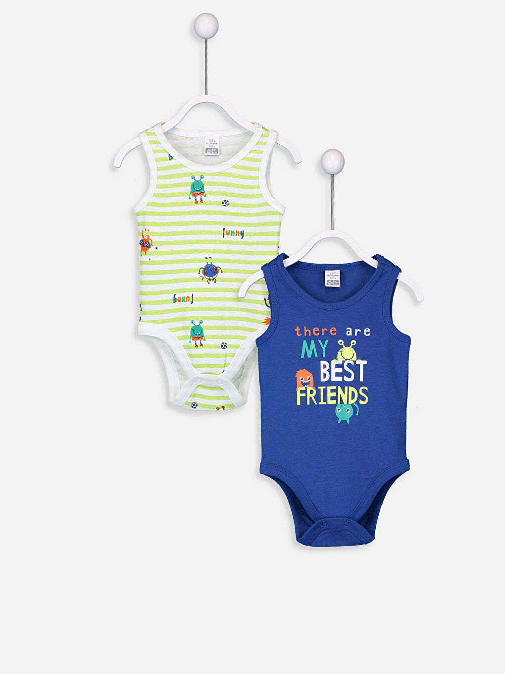 2-pack Baby Boy’s Cotton Bodysuit