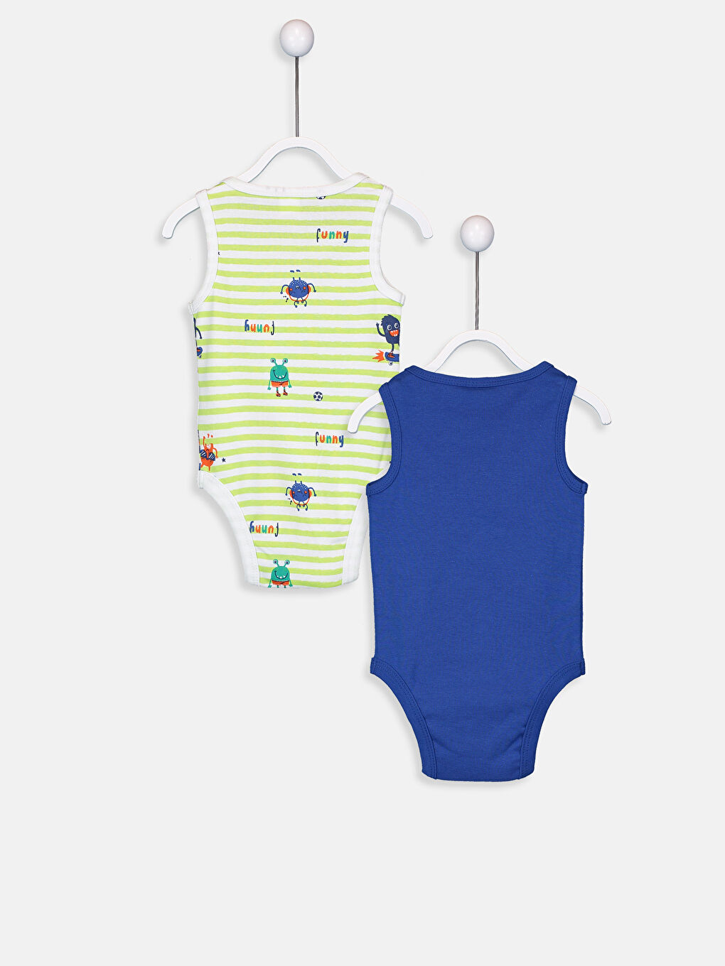 2-pack Baby Boy’s Cotton Bodysuit-1