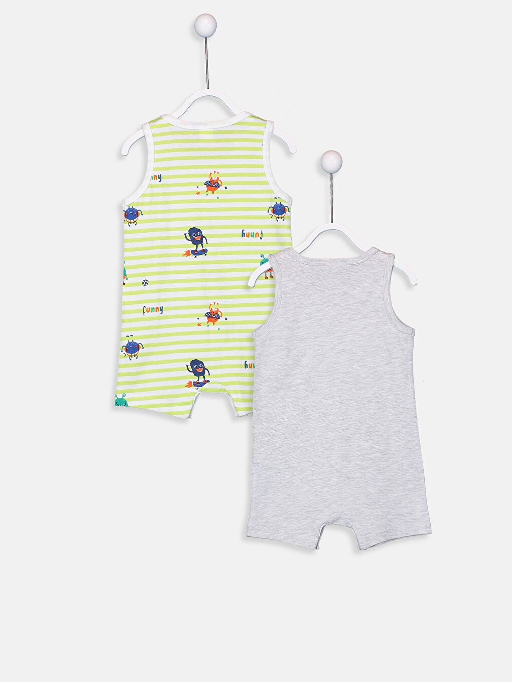 2-pack Baby Boy’s Cotton Jumpsuit-1