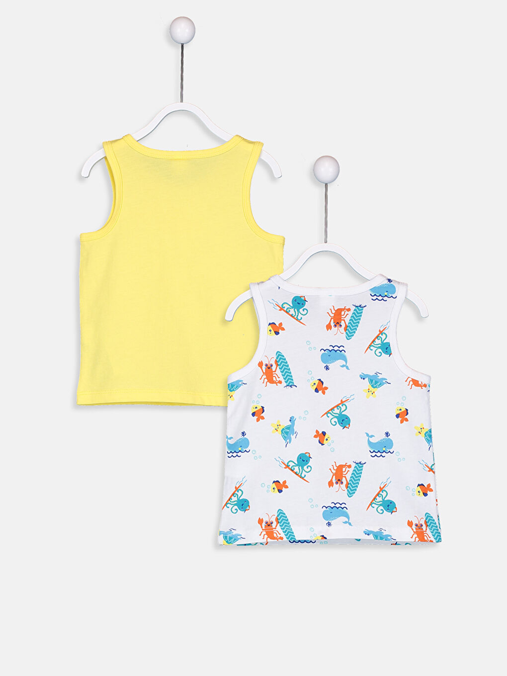 2-pack Baby Boy’s Printed Cotton Tank Top-1