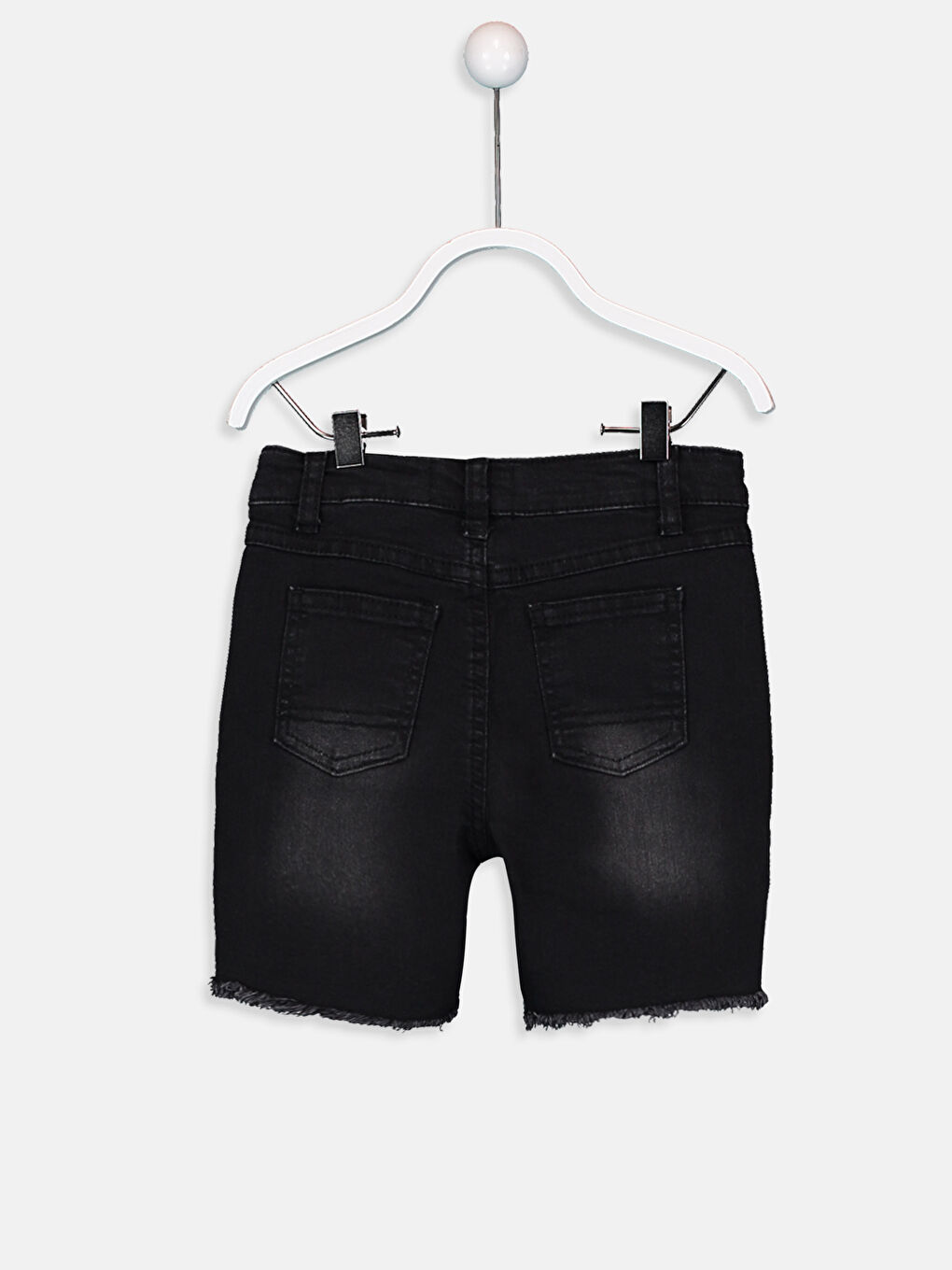 Baby Boy BLACK Denim Shorts-1