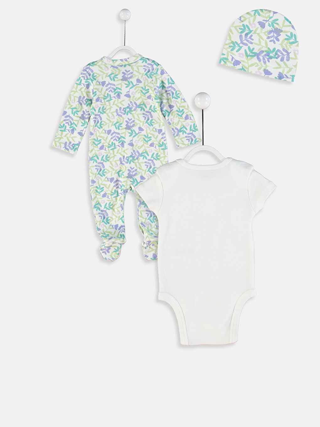 Baby Girl ECRU Newborn Set-1