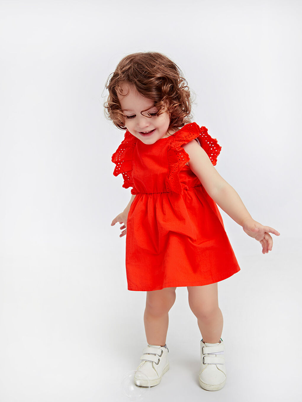 Robe ORANGE Bébé Fille