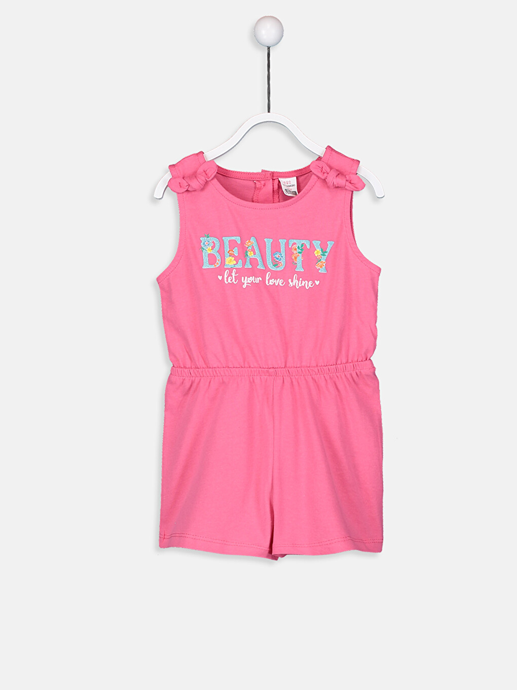Baby Girl Pink Jumpsuit