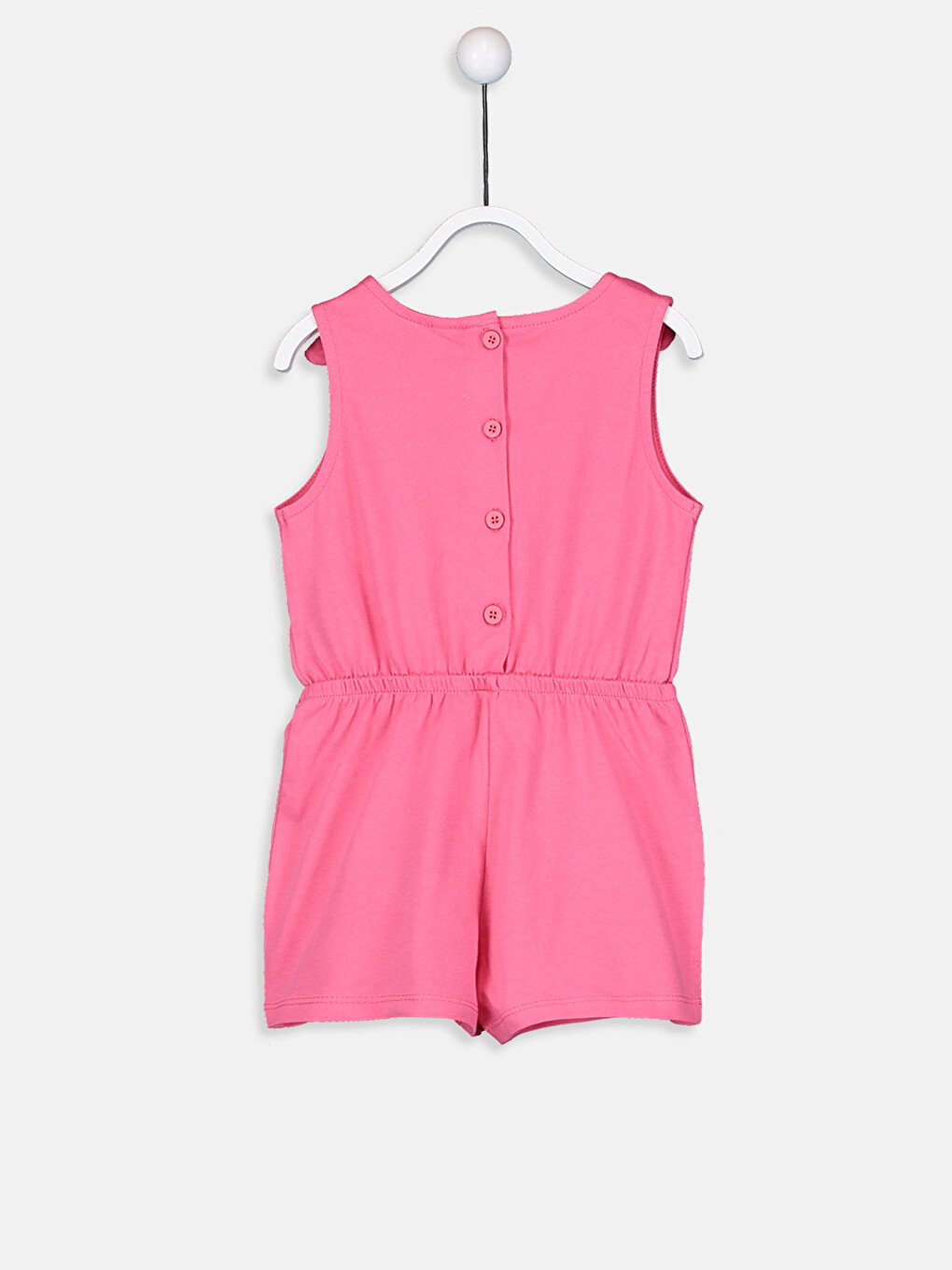 Baby Girl Pink Jumpsuit-1