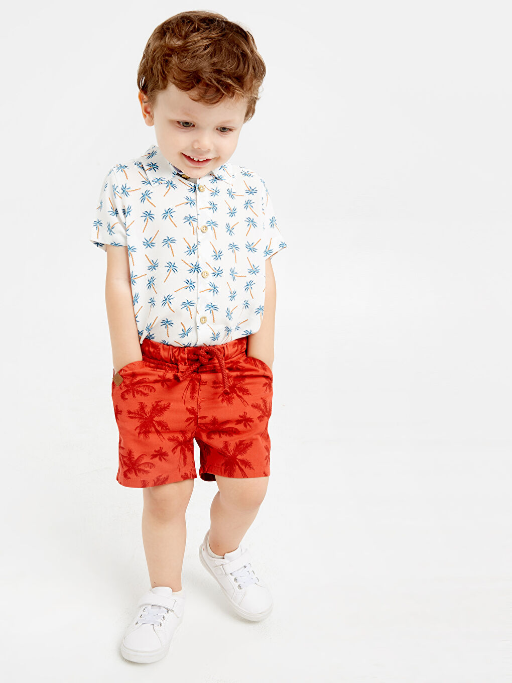 Baby Boy CORAL Shorts