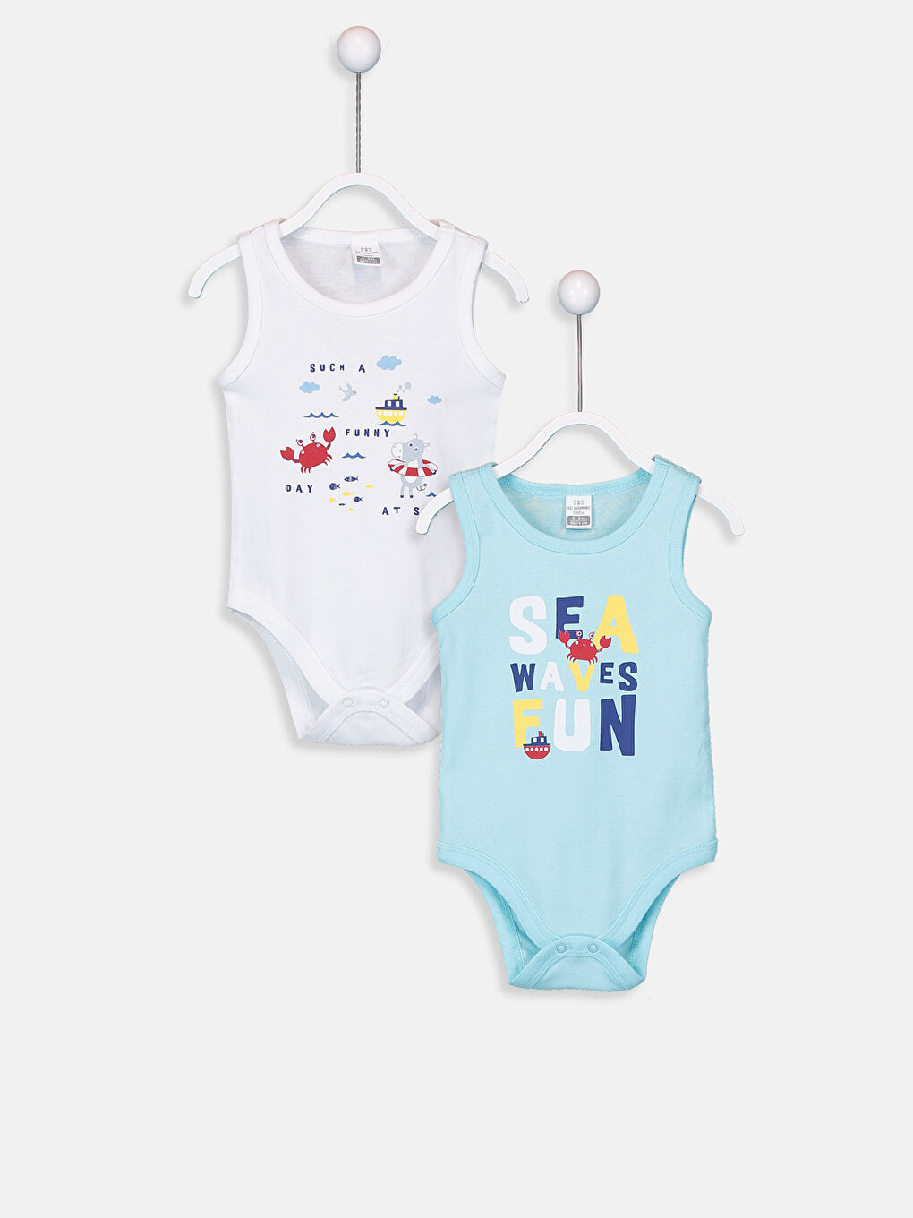 2-pack Baby Boy’s Cotton Bodysuit