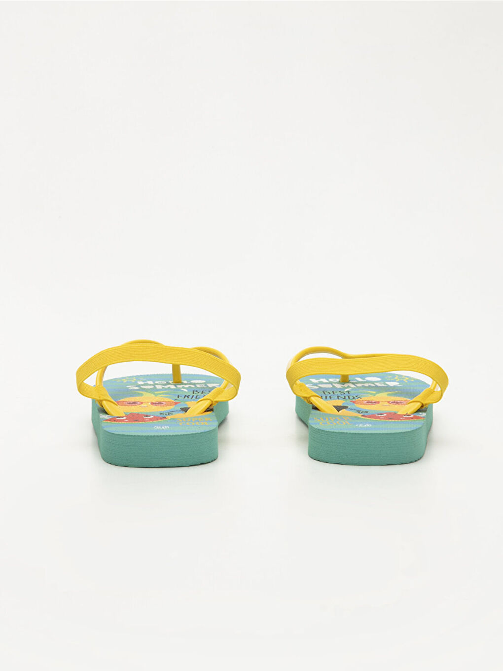 Sarı Erkek Bebek Parmak Arası Plaj Terliği-3