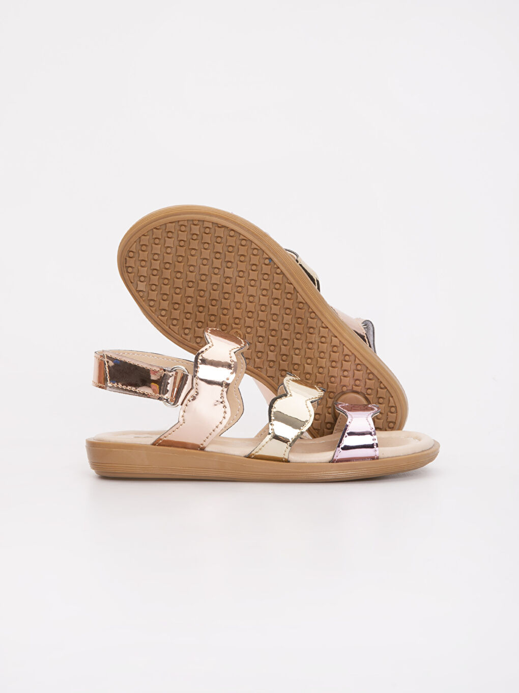 Sarı Altın Sandalet-2