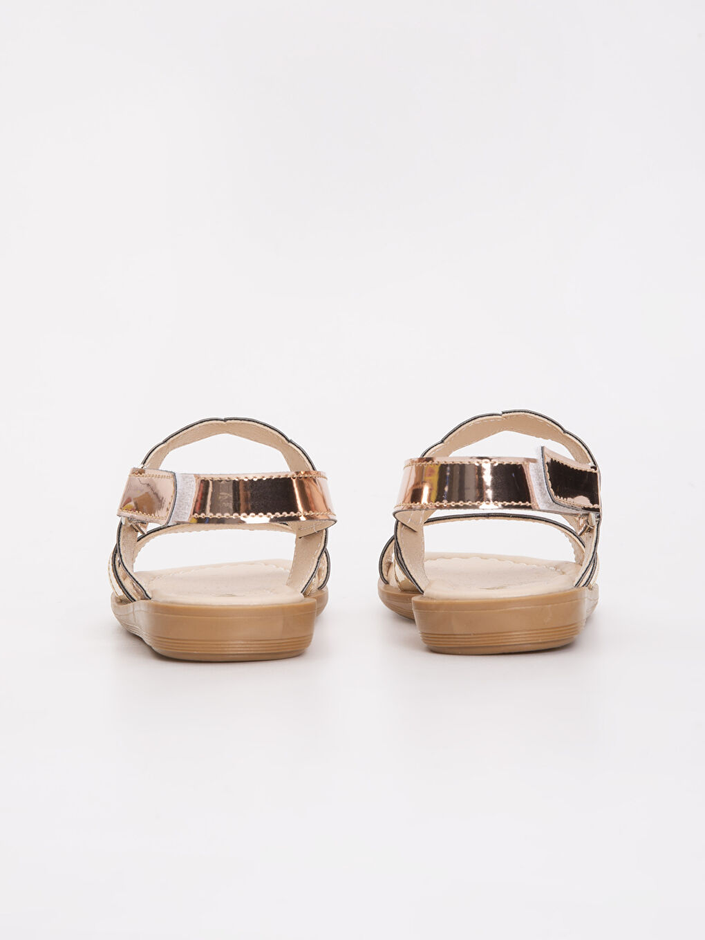 Sarı Altın Sandalet-3