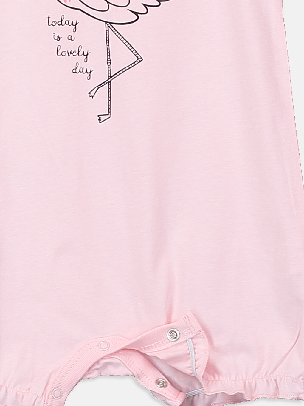 عبوتان جمبسوت قطن مزخرف للبنات الرضع-4