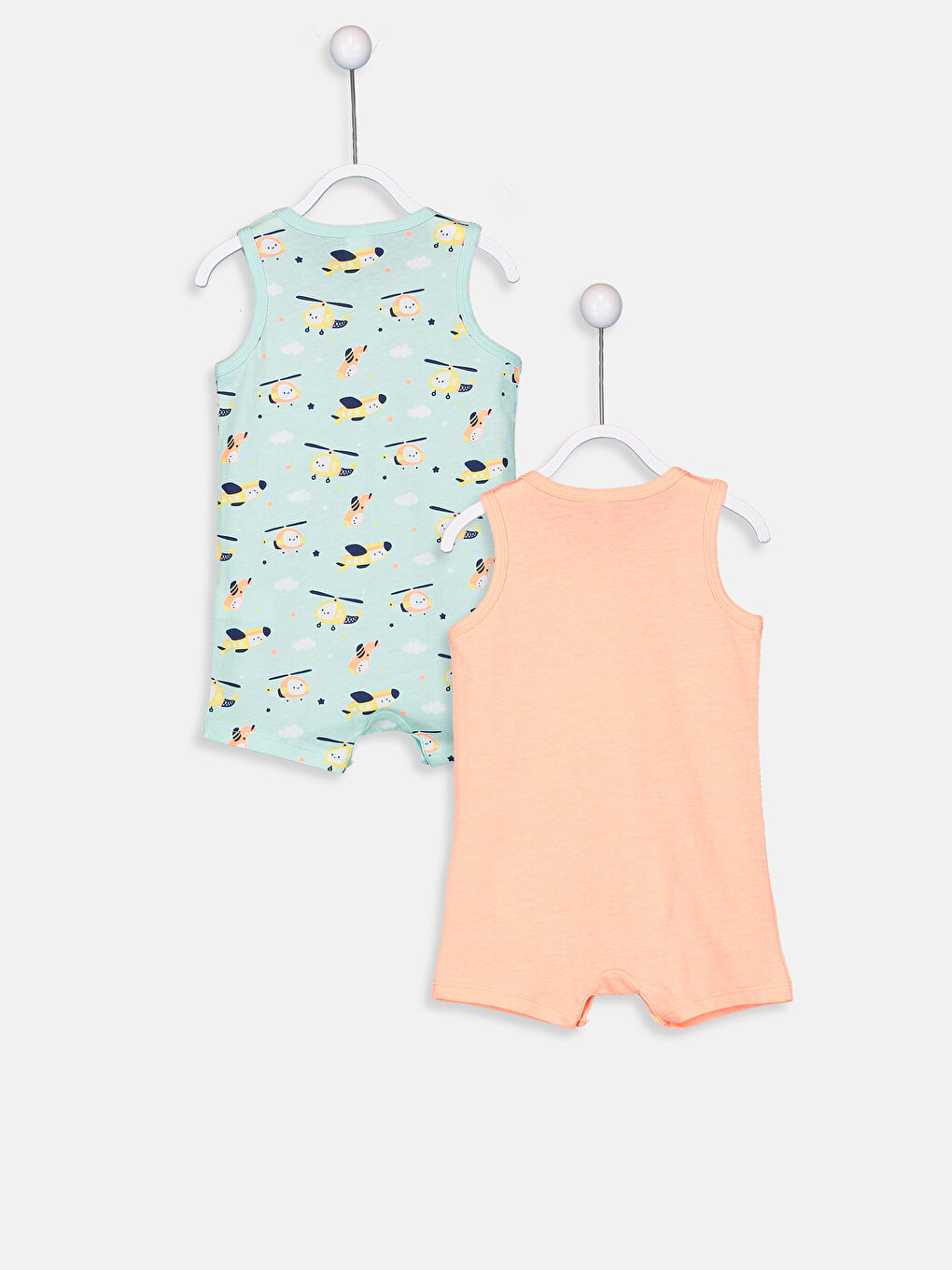 2-pack Baby Boy’s Printed Cotton Jumpsuit-1