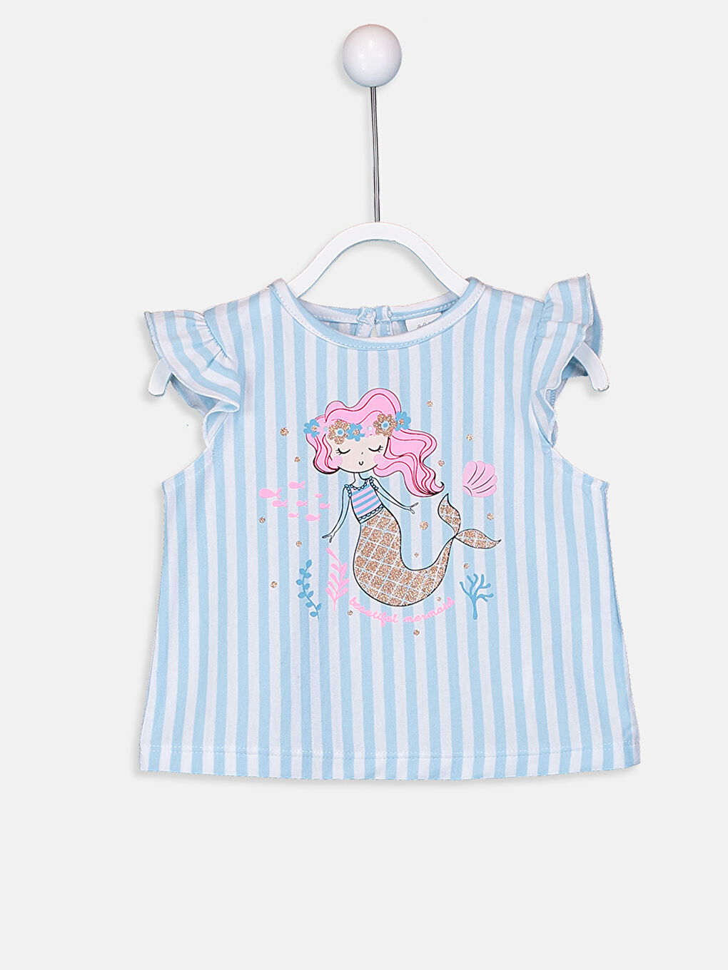 LCW baby Baby Girl BLUE Bodysuit -9SL526Z1-LEN