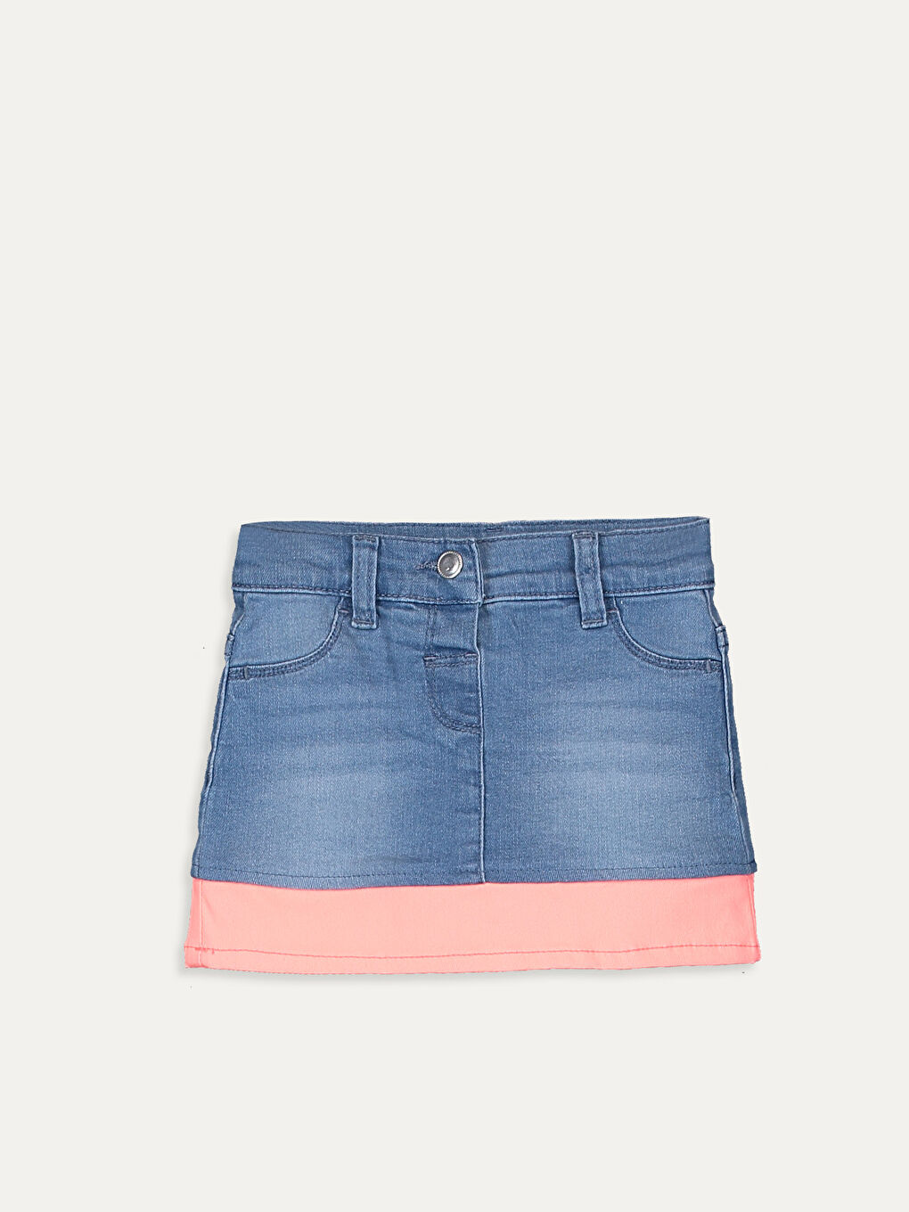 İndigo Basic Kız Bebek Jean Etek