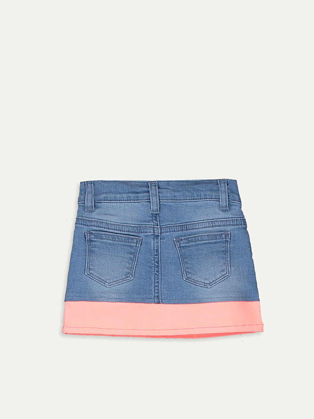 İndigo Basic Kız Bebek Jean Etek-1