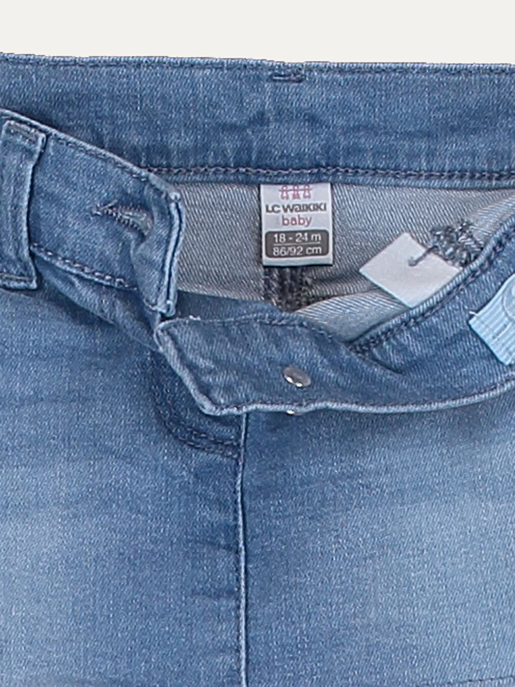 İndigo Basic Kız Bebek Jean Etek-2