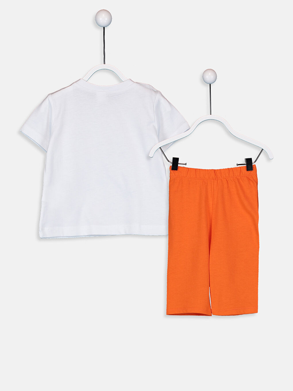 Beyaz Erkek Bebek Pijama Takımı-1