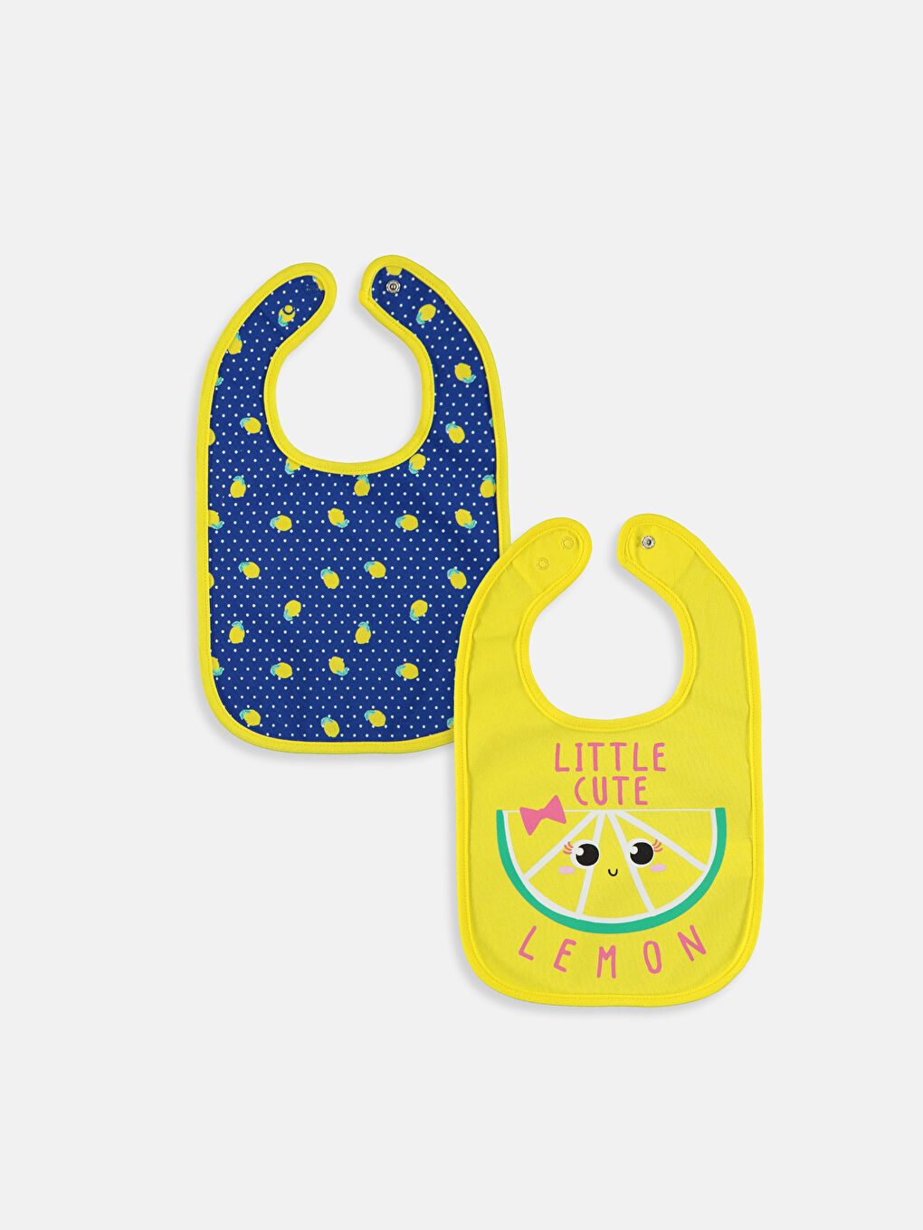 Bavoir JAUNE Bébé Fille-1