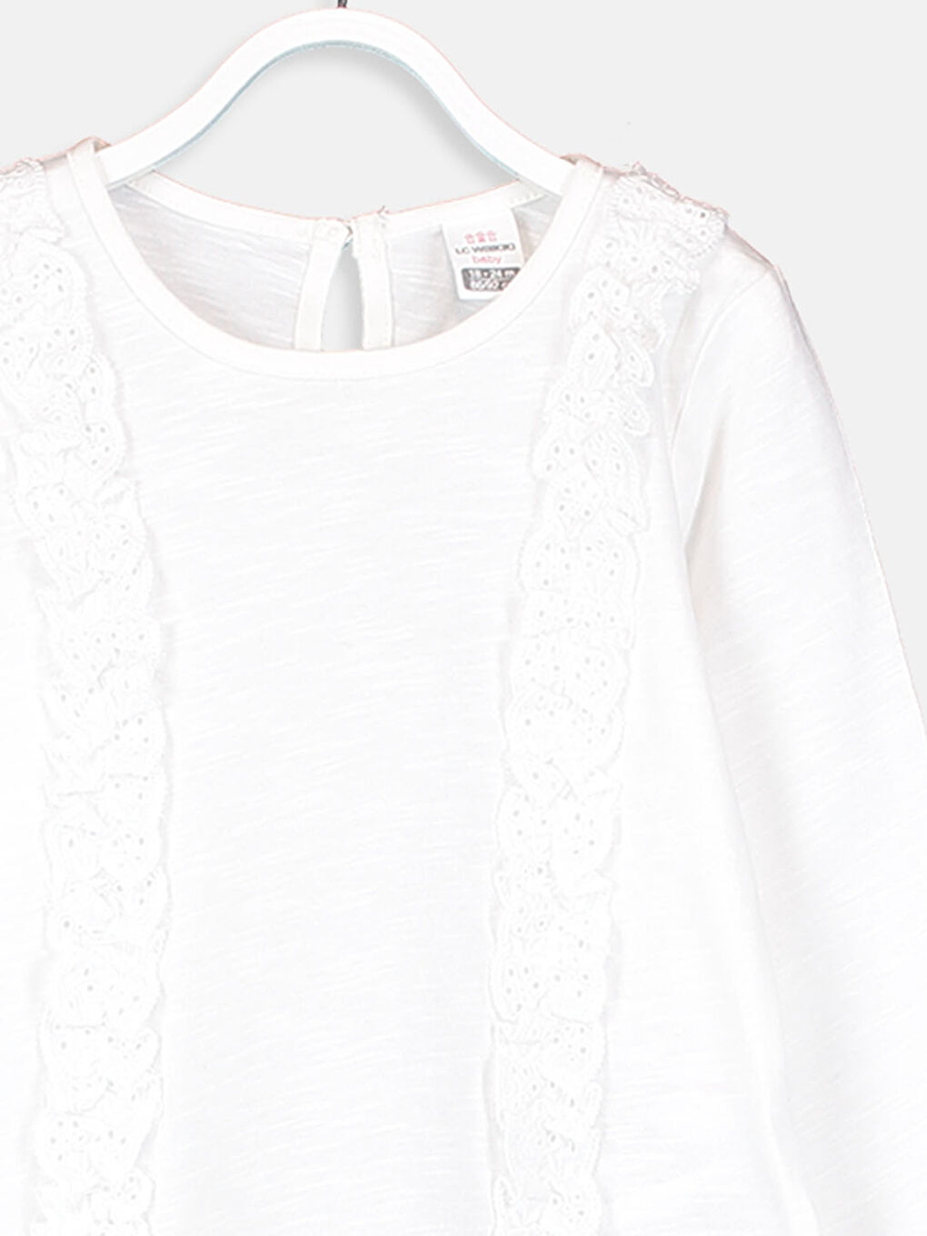 Baby Girl ECRU T-Shirt-2