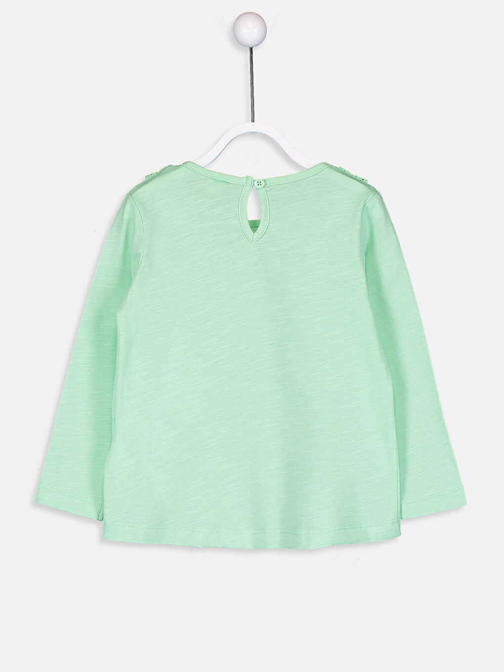 Малышки девочки Зелёный футболка-1