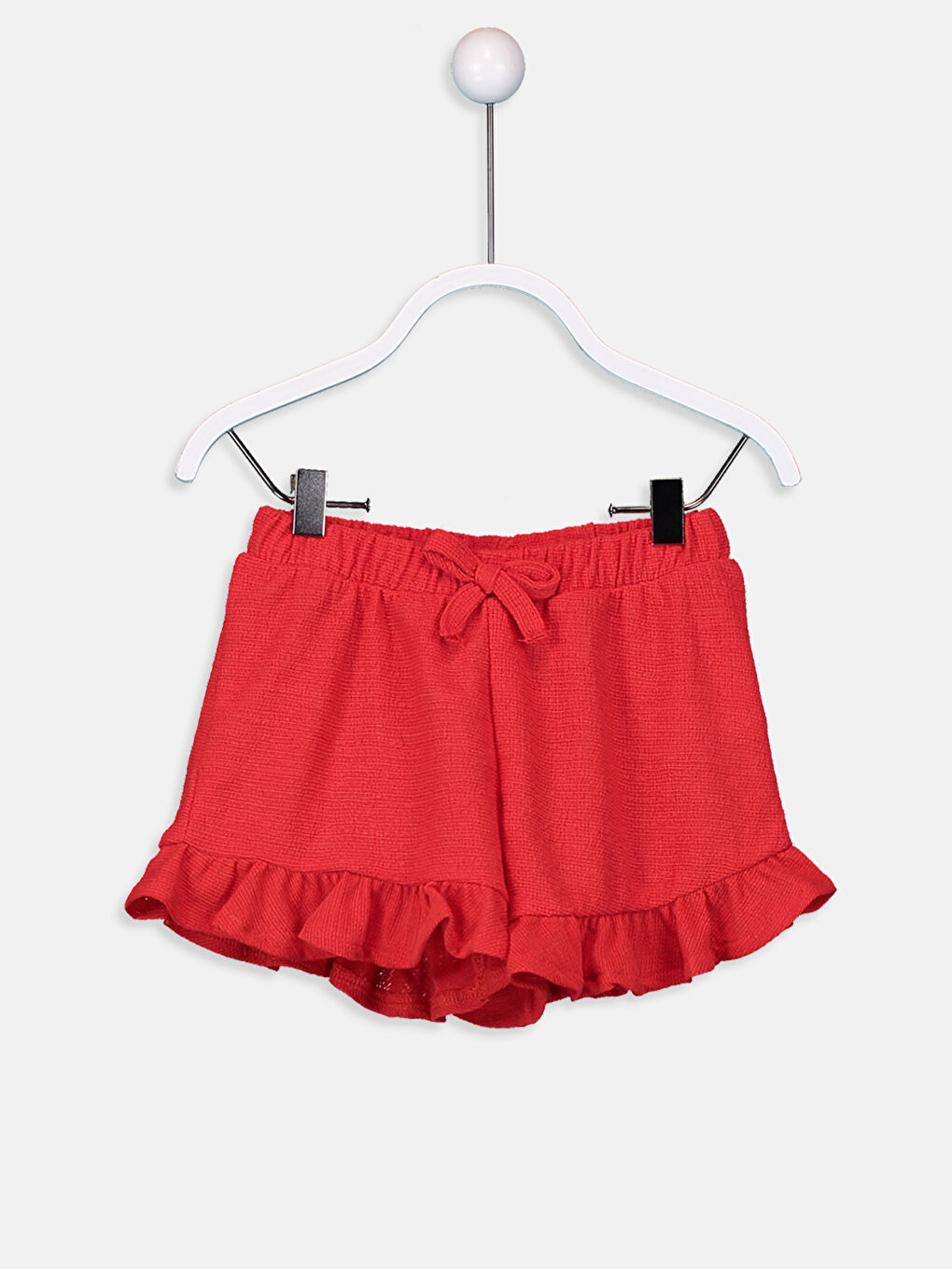 Shorts ROUGE Bébé Fille-1
