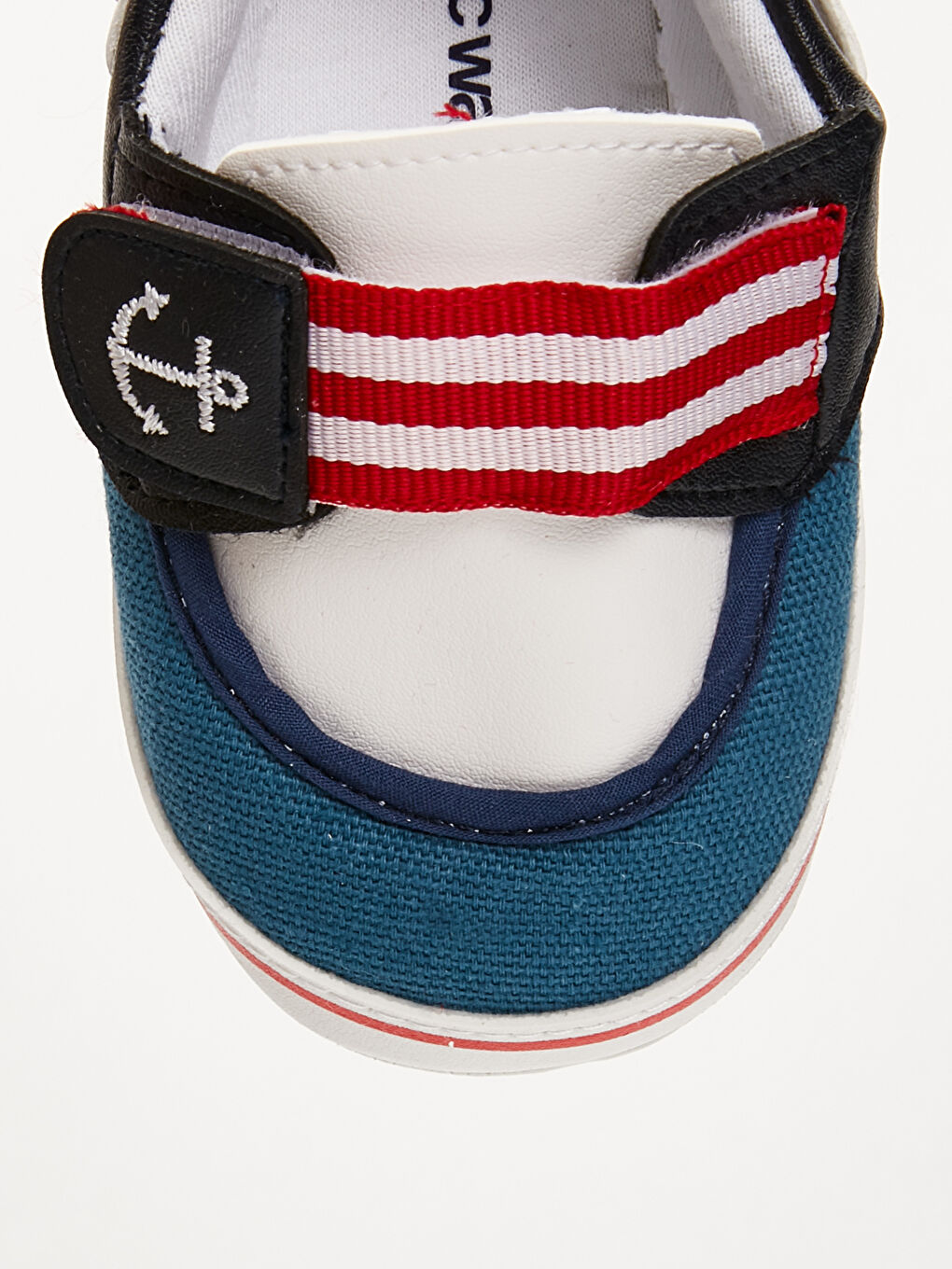 Lacivert Erkek Bebek Yürüme Öncesi Ev Ayakkabısı-4